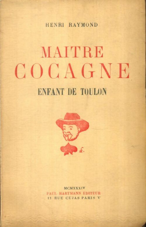 Livrenpoche : Maitre cocagne, enfant de Toulon - Henri Raymond - Livre