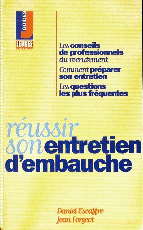 Livrenpoche : Réussir son entretien d'embauche - Daniel Porot - Livre