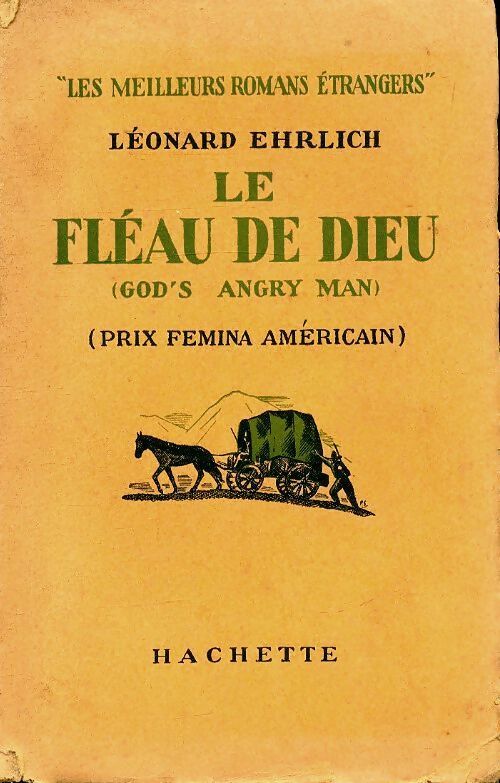 Le fléau de dieu - Léonard Ehrlich -  Les meilleurs romans étrangers - Livre