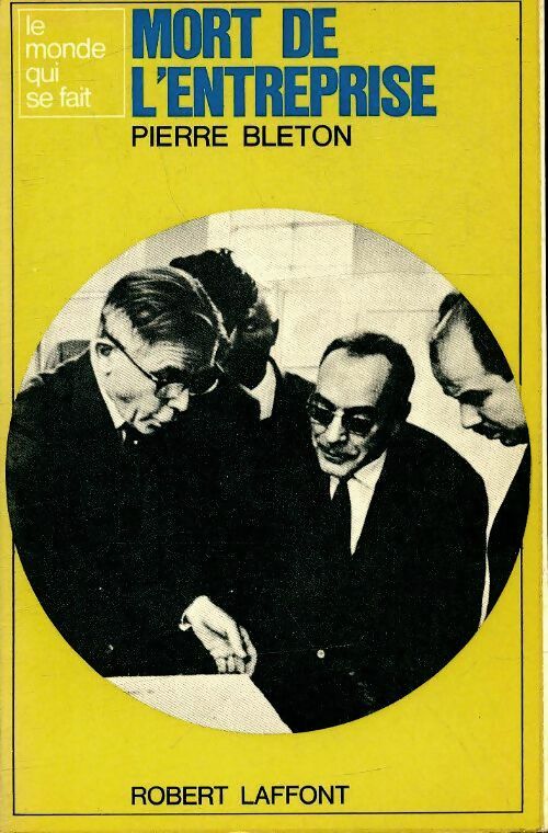 Livrenpoche : Mort de l'entreprise - Pierre Bleton - Livre