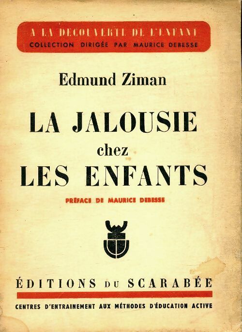 Livrenpoche : La jalousie chez les enfants - Edmund Ziman - Livre