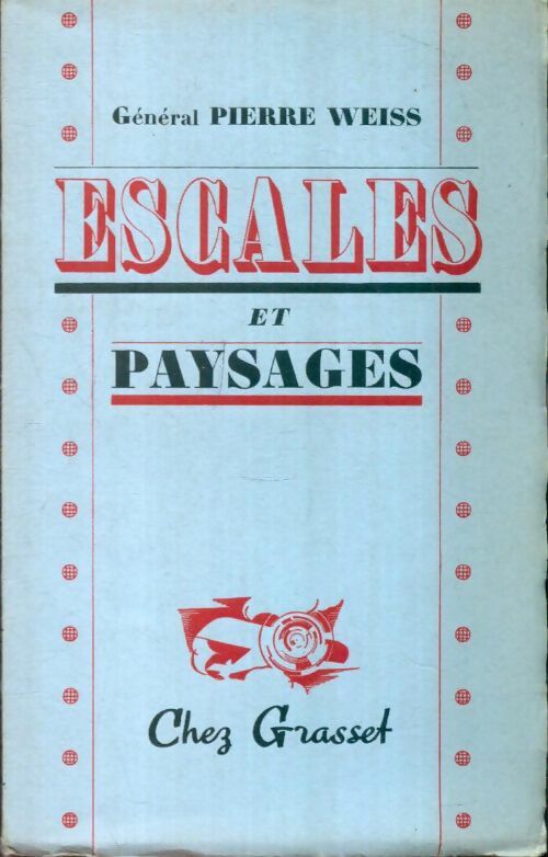 Livrenpoche : Escales et paysages - Pierre Weiss - Livre