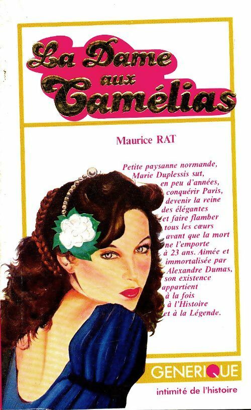 Livrenpoche : La dame aux camélias - Maurice Rat - Livre
