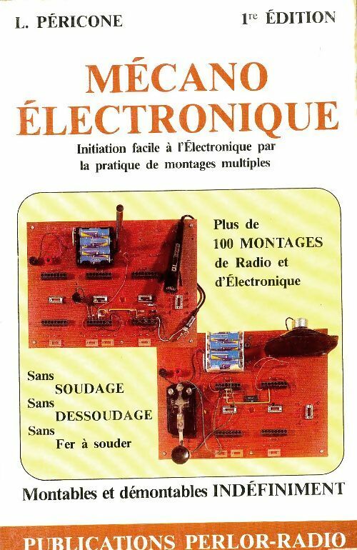Livrenpoche : Mécano électronique - Laurent Pericone - Livre