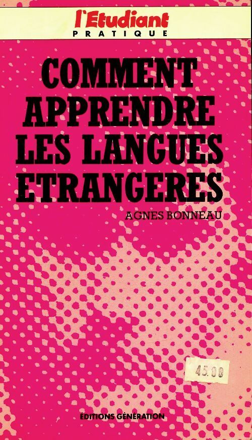Livrenpoche : Comment apprendre les langues étrangères ? - Agnès Bonneau - Livre