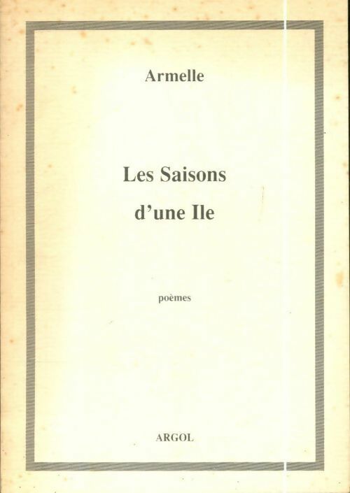 Livrenpoche : Les saisons d'une île - Armelle - Livre