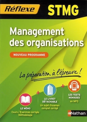 Livrenpoche : Management des organisations STMG - Caroline Gonnet - Livre