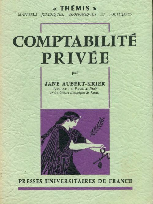 Livrenpoche : Comptabilité privée - Jane Aubier-Krier - Livre