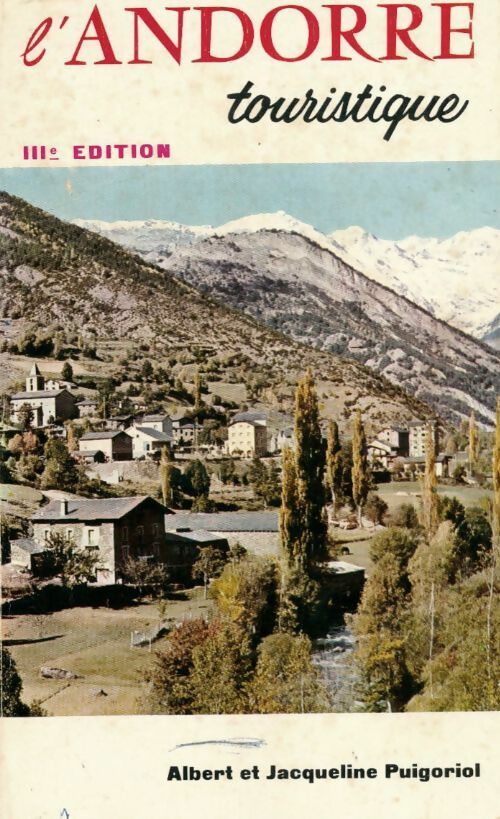 Livrenpoche : L'Andorre touristique - Albert Puigoriol - Livre