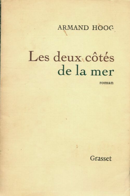Livrenpoche : Les deux côtés de la mer - Armand Hoog - Livre