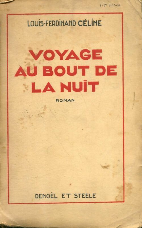 Livrenpoche : Voyage au bout de la nuit - Louis-Ferdinand Céline - Livre
