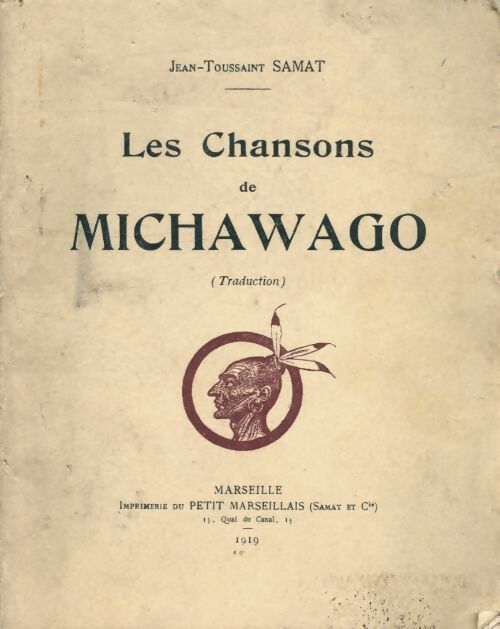 Livrenpoche : Les chansons de Michawago - Jean-Toussaint Samat - Livre