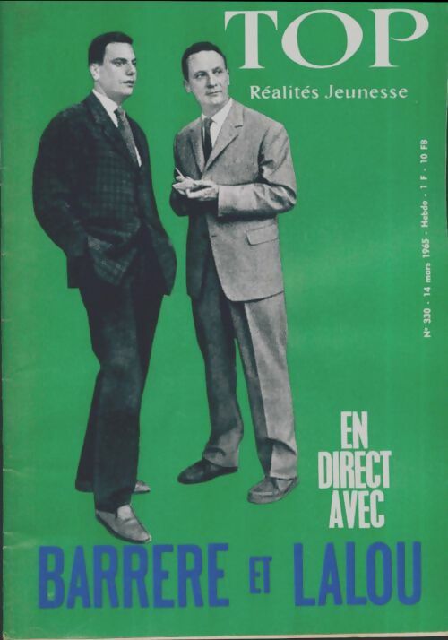 Livrenpoche : Top réalités jeunesse n°330 : Barrère et Lalou - Collectif - Livre
