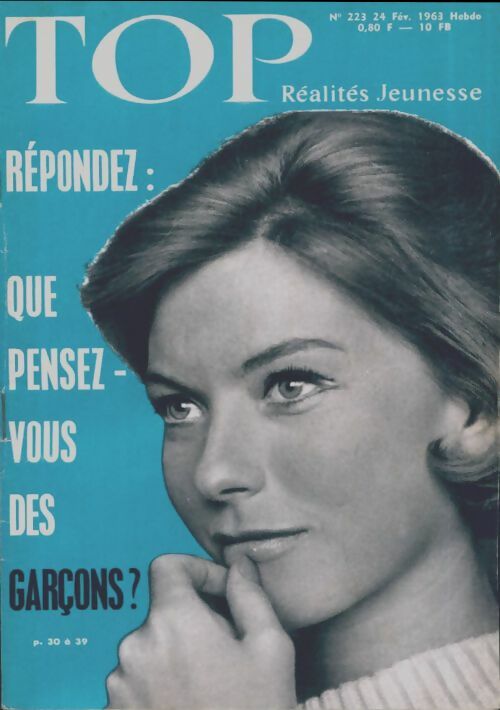 Livrenpoche : Top réalités jeunesse n°223 : Que pensez-vous des garçons ? - Collectif - Livre