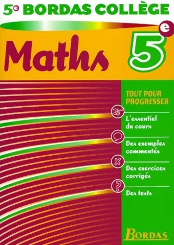 Livrenpoche : Mathématiques 5e - Collectif - Livre