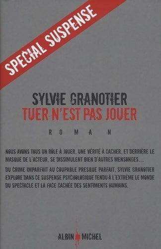 Livrenpoche : Tuer n'est pas jouer - Sylvie Granotier - Livre
