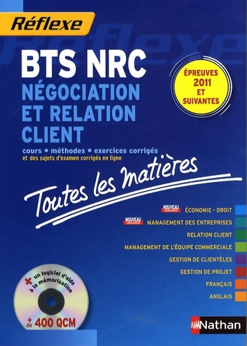 Livrenpoche : BTS NRC. Négociation et relation client - Pascal Besson - Livre