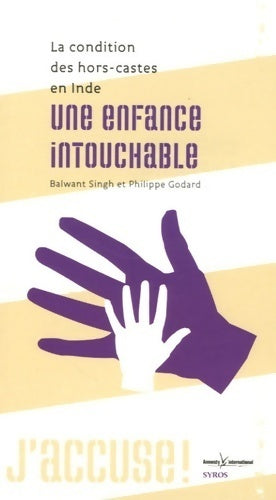 Livrenpoche : Une enfance intouchable. La condition des hors-castes en Inde - Balwant Singh - Livre