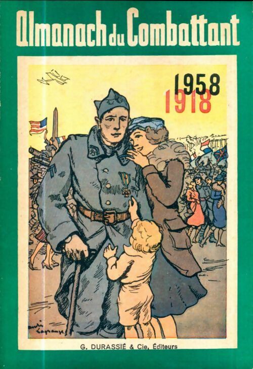 Livrenpoche : Almanach du combattant 1958 - Collectif - Livre