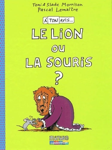 Livrenpoche : A ton avis... Le lion ou la souris ? - Toni Morrisson - Livre