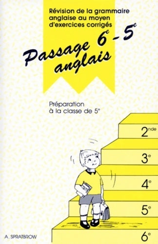 Livrenpoche : Passage 6e-5e anglais - Annie Spratbrow - Livre