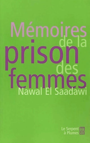 Livrenpoche : Mémoires de la prison des femmes - Nawal El Saadawi - Livre