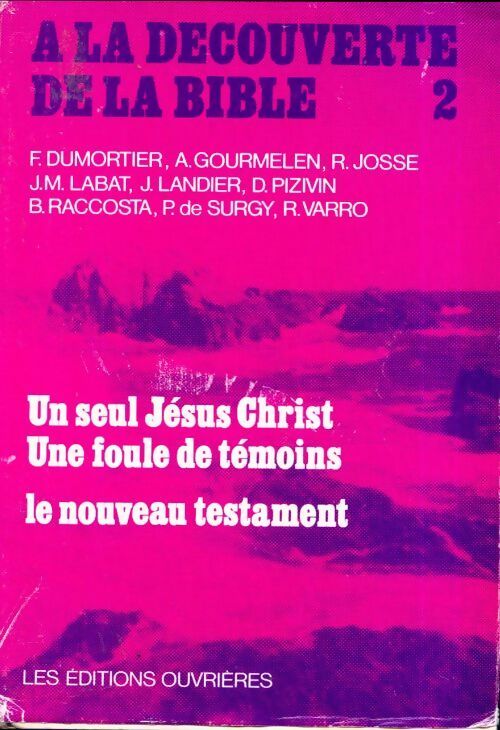 Livrenpoche : A la découverte de la Bible Tome II - Collectif - Livre