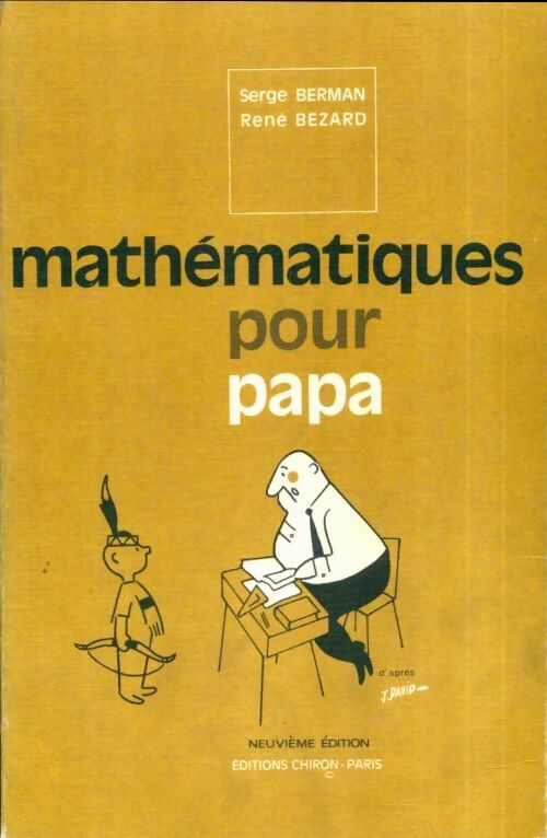 Livrenpoche : Mathématiques pour papa - Serge Berman - Livre