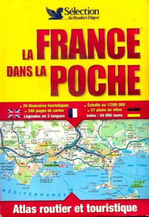 Livrenpoche : La France dans la poche. Atlas routier et touristique - Collectif - Livre