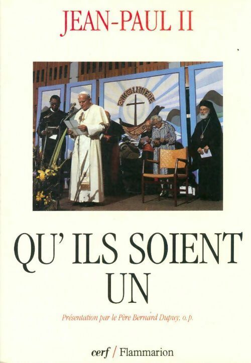 Livrenpoche : Qu'ils soient un - Jean-Paul II - Livre