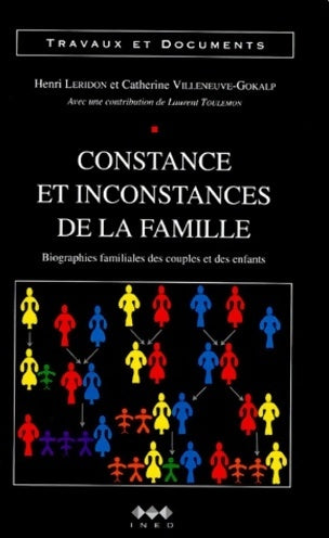 Livrenpoche : Constance et inconstances de la famille. Biographies familiales des couples et des enfants - Henri Leridon - Livre