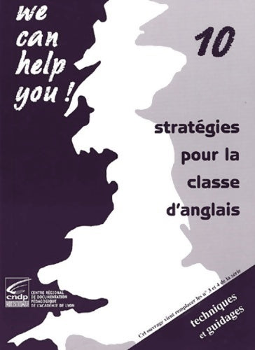 Livrenpoche : Stratégies pour la classe d'anglais : Techniques et guidages - Henri Dupraz - Livre