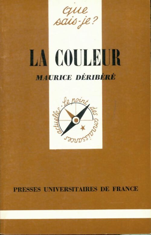 Livrenpoche : La couleur - Maurice Déribéré - Livre