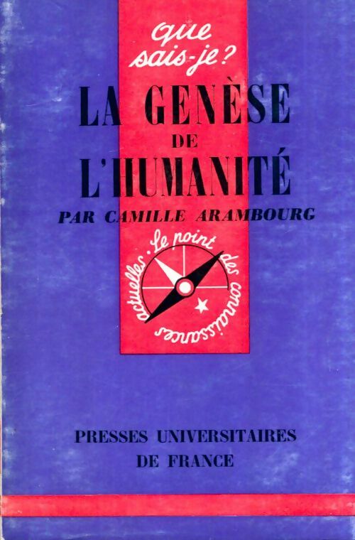 Livrenpoche : La genèse de l'humanité - Camille Arambourg - Livre