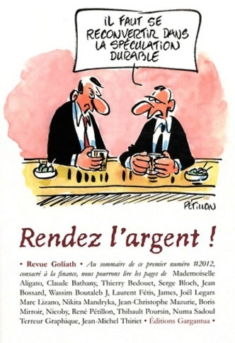 Goliath n°1 : Rendez l'argent ! - René Pétillon - Livre
