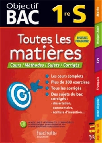 Livrenpoche : Toutes les matières 1re S - Collectif - Livre
