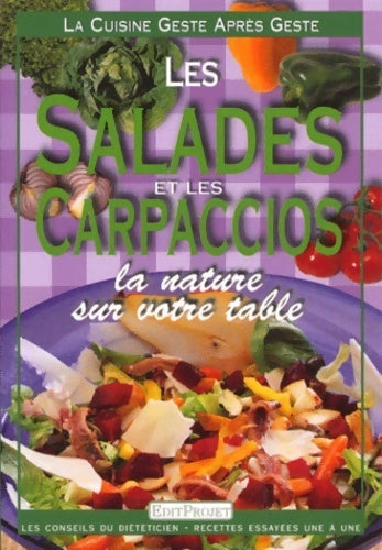 Livrenpoche : Les salades et les carpaccios - Collectif - Livre