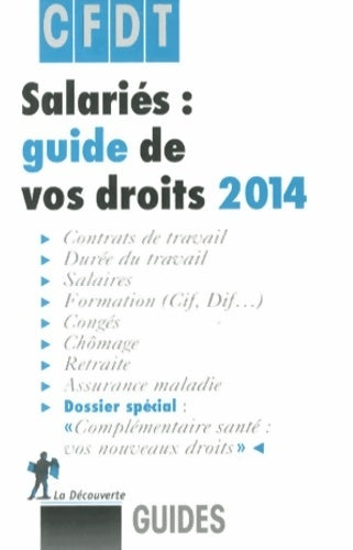 Livrenpoche : Salaries : guide vos droits 2014 - CFDT - Livre