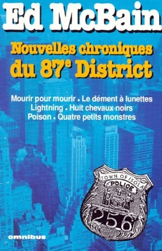 Nouvelles chroniques du 87e district - Ed McBain -  Omnibus - Livre