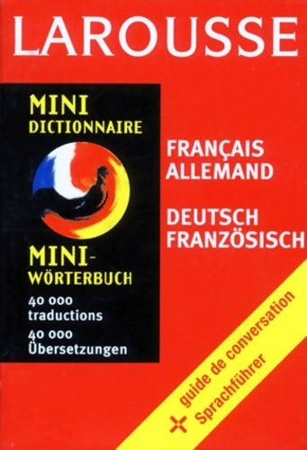 Livrenpoche : Mini-dictionnaire Français-Allemand / Allemand-français - Inconnu - Livre