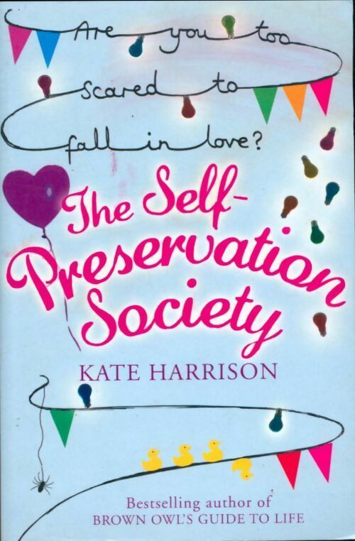 Livrenpoche : The self-preservation society - Kate Harrison - Livre