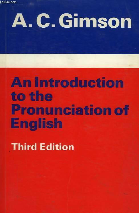 Livrenpoche : An introduction to the pronunciation of English - A.C. Gimson - Livre