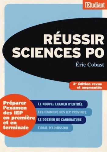 Livrenpoche : Réussir sciences po - Eric Cobast - Livre