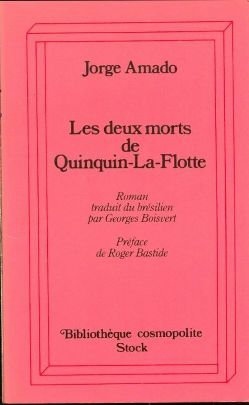 Livrenpoche : Les deux morts de Quinquin-la-Flotte - Amado-J - Livre