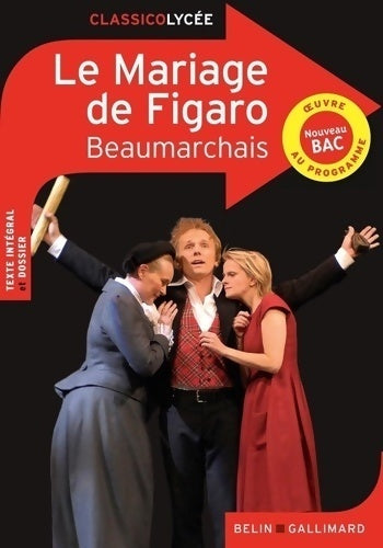 Livrenpoche : Le mariage de Figaro - Beaumarchais, Pierre-Augustin Beaumarchais - Livre