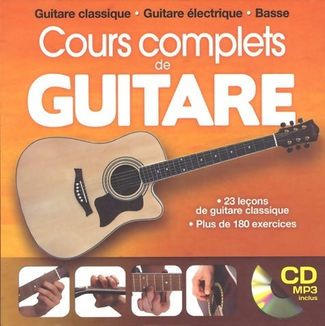 Livrenpoche : Cours complets de guitare - Collectif - Livre