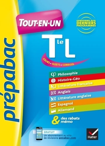 Livrenpoche : Terminales L Tout-en-un - Collectif - Livre