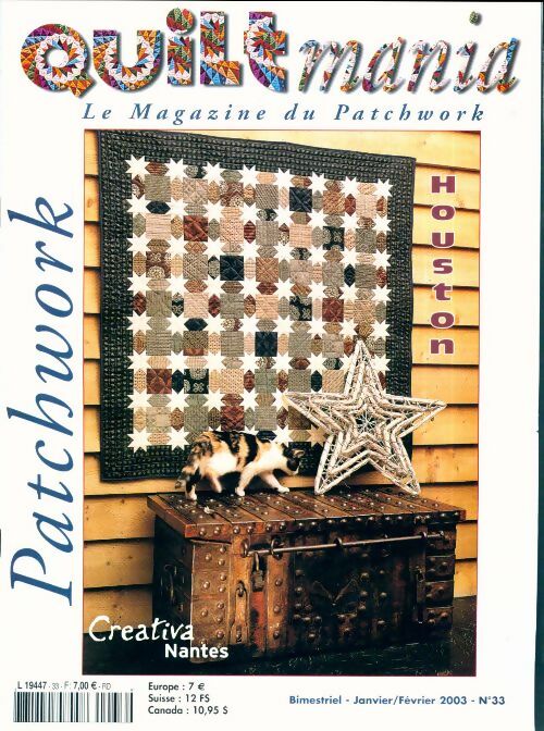 Livrenpoche : Quiltmania n°33 - Collectif - Livre