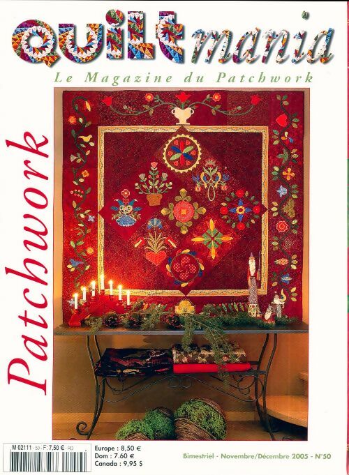 Livrenpoche : Quiltmania n°50 - Collectif - Livre