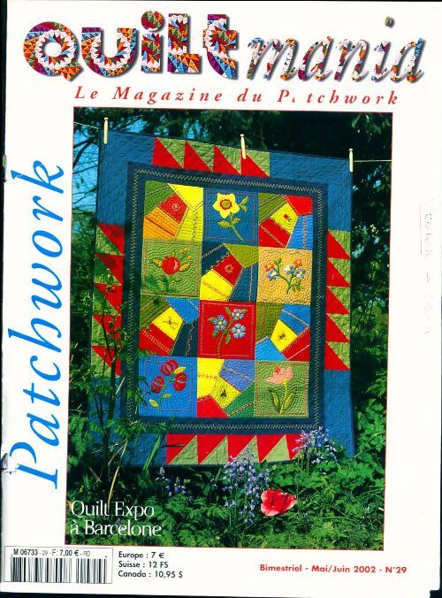 Livrenpoche : Quiltmania n°29 : Quilt expo à Barcelone - Collectif - Livre